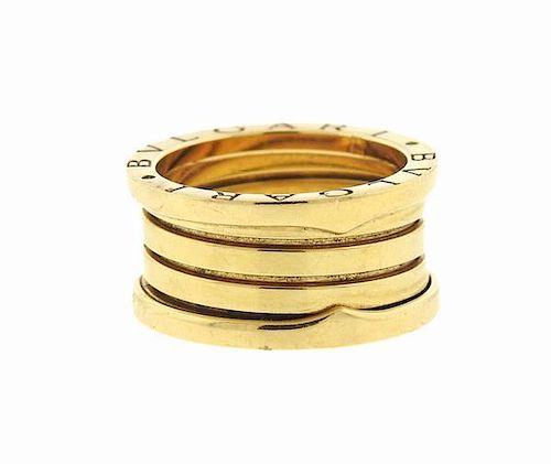 Bulgari Bvlgari B.Zero1 18K Gold 3 Band Ring