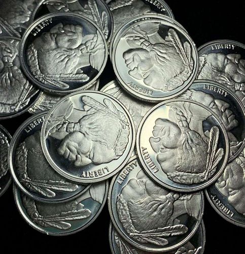 (1,000-coins) Buffalo .999 Silver 1 ozt. Rounds