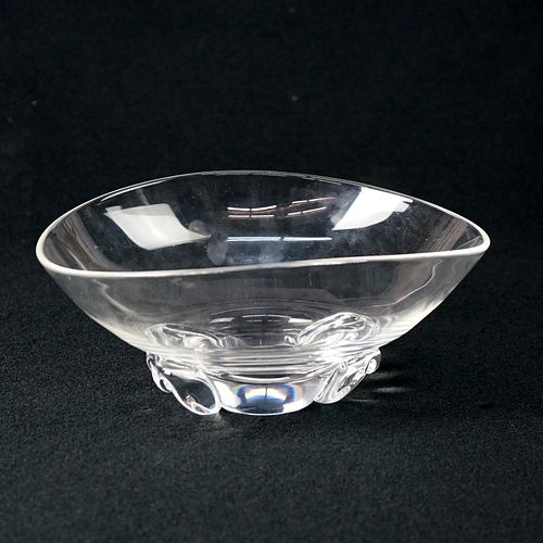Mid Century Modern Steuben Crystal Glass Bowl C1950