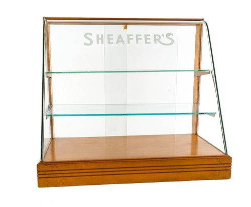 Sheaffer's Pen Store Display Case