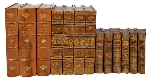 13 Volumes French History and Religious Literature