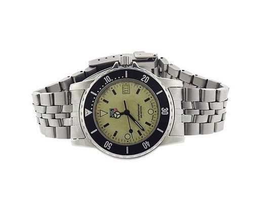 Tag Heuer Professional Stainless Steel Watch