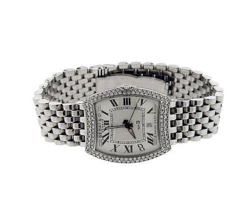 Bedat &amp; Co. Diamond Stainless Steel Lady&#39;s Watch