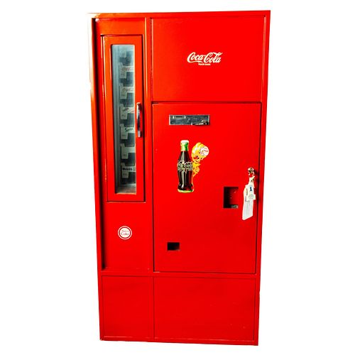 Vintage Coca Cola Vending Machine, Restored
