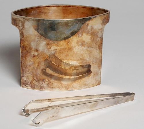 Mesa Italian Mid-Century Modern Ice Bucket