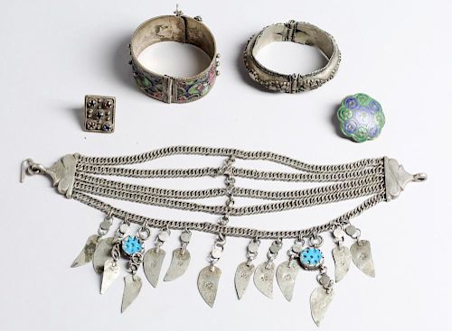 Group Of Metal Costume Jewelry