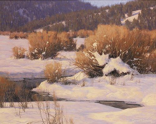 Dennis Doheny b. 1956 | The Hush of Winter