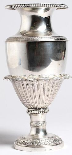 Antique German Silver Urn, Hamburg