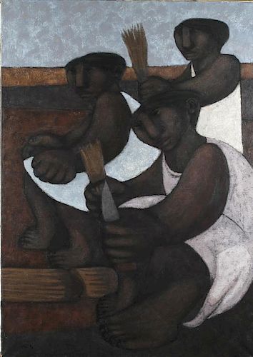 Julia Elena Diz (Argentina, 1928-) Oil on Canvas