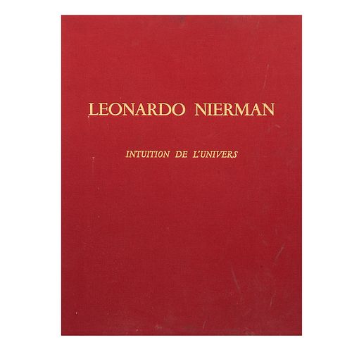LEONARDO NIERMAN, Intuition de L'Univers, Firmadas, Litografías en placa de zinc XXX / LXXL, 51 x 68 cm medidas totales c/u, Piezas: 10