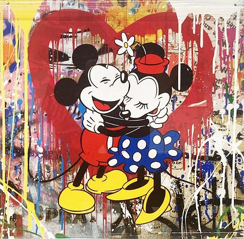 Mr. Brainwash - Mickey and Minnie