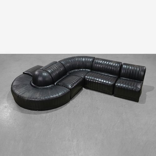 Roche Bobois - Leather Sectional Sofa