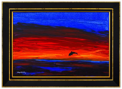 Wyland- Original Painting on Canvas "Lift Off"