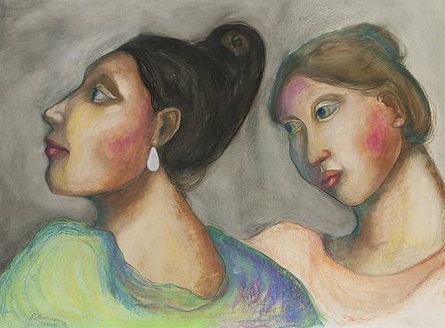 Miguel Martinez b. 1951 | Two Women