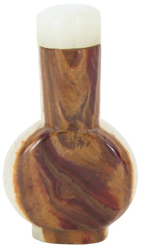 19th Century Chinese Stone Snuff Bottle