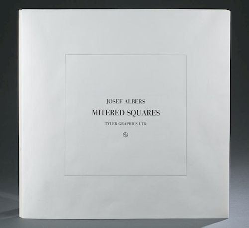Josef Albers Mitered Squares (D. 229). 1976