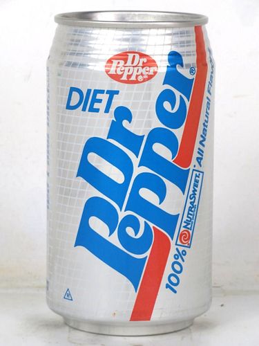 1988 Dr. Pepper Diet 12oz Can Baltimore Maryland