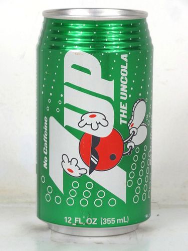 1987 7up Cool Spot Can (Pepsi) Cincinnati Ohio