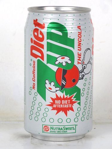 1987 7up Diet Cool Spot Can (Pepsi) Cincinnati Ohio