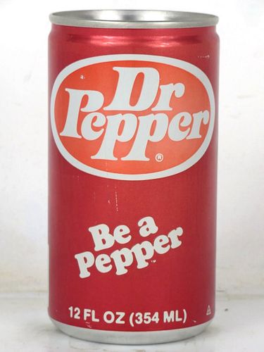 1980 Dr. Pepper 12oz Can Princeton West Virginia