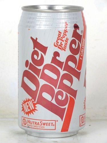 1991 Dr. Pepper Diet NEW 12oz Can Columbia South Carolina