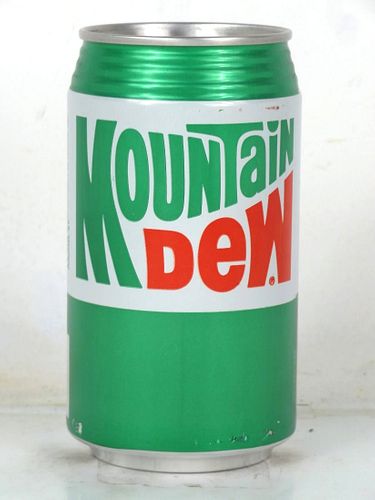 1986 Mountain Dew 12oz Can (green) Columbia South Carolina