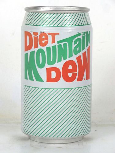1984 Mountain Dew Diet 12oz Can Baltimore Maryland