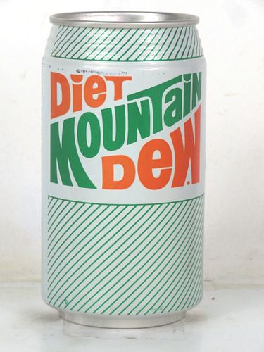 1984 Mountain Dew Diet 12oz Can Columbia South Carolina