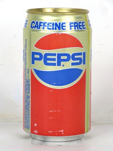 1982 Pepsi Caffeine Free Cola 12oz Can Columbia S Carolina