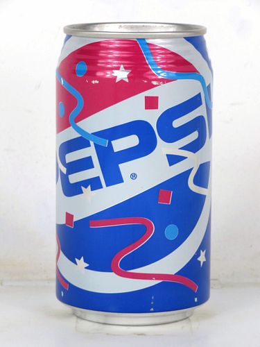 1990 Pepsi Cola "Confetti" 12oz Can Yakima Washington