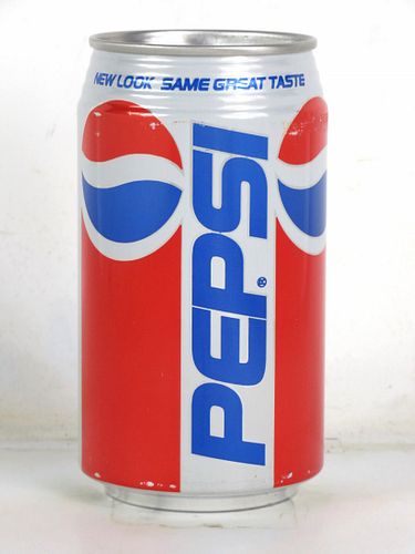 1992 Pepsi Cola "New Look" 12oz Can