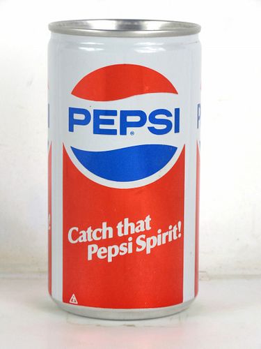 1979 Pepsi Cola 12oz Can "Pepsi Spirit" Princeton West Virginia