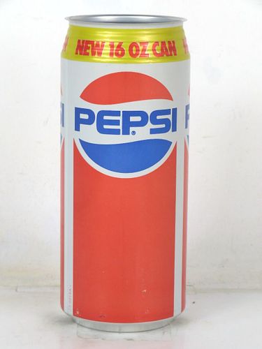 1987 Pepsi Cola 16oz Can Norton Virginia
