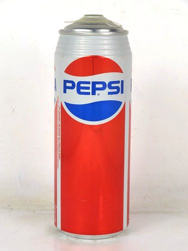 1995 Pepsi Cola Resealable Test 24oz Can With "Facsimile" UPC