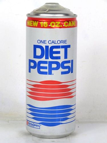 1993 Pepsi Diet Cola Resealable Test 16oz Can