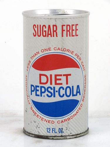 1965 Pepsi Diet Cola U-Tab Baltimore Maryland 12oz