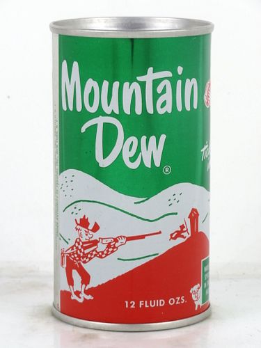 1965 Mountain Dew 12oz Can Garfield New Jersey