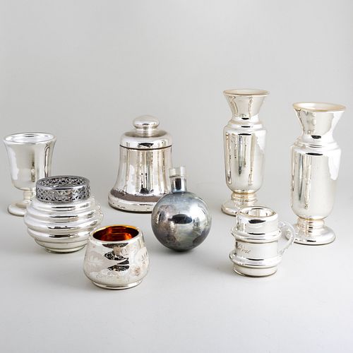 Group of Mercury Glass