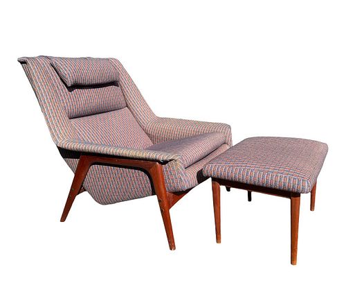 Folke Ohlsson for Dux, "Profil" Lounging Chair