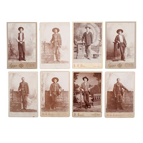 Rare & Important Album Containing CDVs & Cabinet Cards of Wells Fargo Highway Men, Train Robbers, & Other Criminals