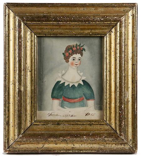 ATTRIBUTED TO MR. THOMPSON (ACTIVE 1810-1830, NEW JERSEY AREA)