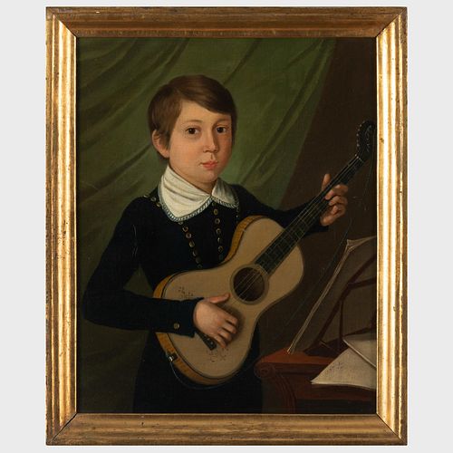 American School: Boy with Guitar
