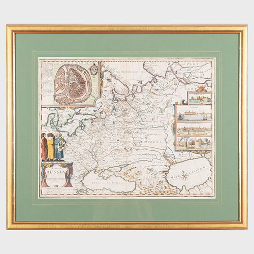 John Speed (1552-1629): A Map of Russia