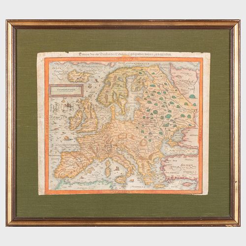 Abraham Ortelius (1527-1598):  Europae