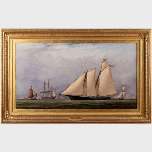 Richard Henry Nibbs (1816-1893): Yacht America