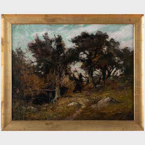 George William Whitaker (1841-1915): Woodland Landscape