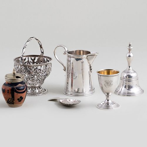 Group of English Silver Tablewares