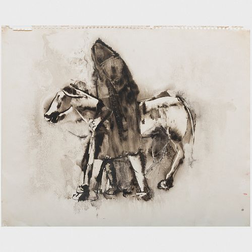 William Thon (1906-2000): Horse Studies: A Group of Six