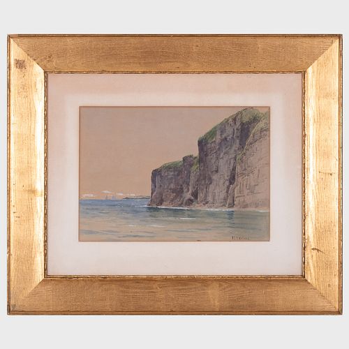 Alfred Thompson Bricher (1837-1908): Seascape
