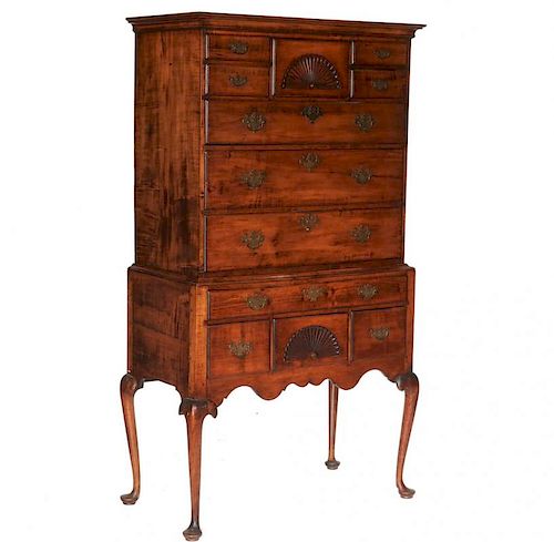 EXCEPTIONAL COLONIAL HIGHBOY